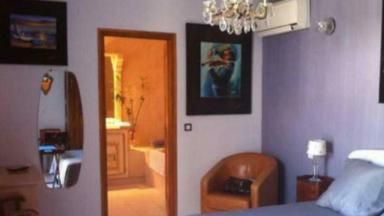 Suite-Junior -Villa Helene - Montpellier Sud - Aeroport- Piscine Privee-2Mn Des Plages Pérols Buitenkant foto